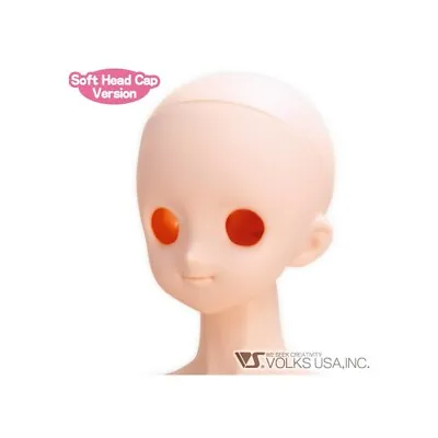 Volks DD Dollfie Dream Doll DDH-04 Eye Hole Open Soft Cover Ver. Normal Head Col • $92.44