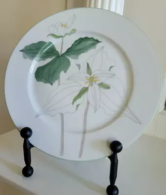 Block Spal Watercolors Trillium Salad Plate 7.75  Mary Lou Goertzen Portugal • $25