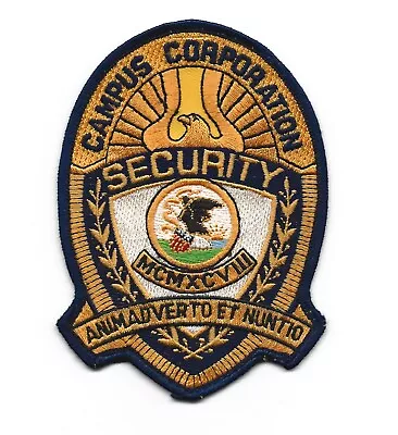 Campus Corporation Security Jamestown College Police Patch • $2