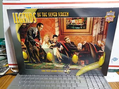 Legends Of The Silver Screen  1000 Piece Jigsaw Puzzle 19x26 2001 COMPLETE • $18.69