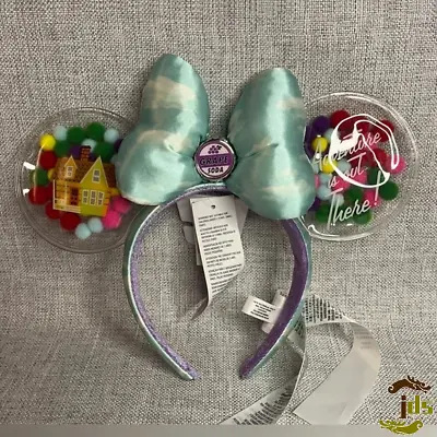 Minnie Ears Disney Parks UP Grape Soda Cap Balloons Limited Party Headband • $18.99