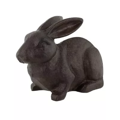 Book Ends For Shelves Vintage Antique Home Rabbit Decor Cast Iron Decorative ... • $32.99