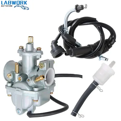 Carburetor & Throttles Cable For Yamaha PW80 Dirt Bike Carb 83-2006 New • $21.14