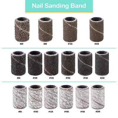 USA PANA 100 Pieces High Quality Nail Sanding Bands For Nail Drill Mandrel Bits • $9.49