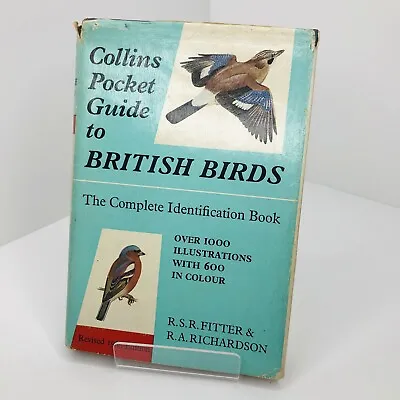 1967 Collins Pocket Guide To British Birds. Fitter Richardson • £7