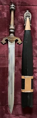 Vintage Gladiator Medieval Roman Style Sword Heavy Metal Blade Prop Theater • $50