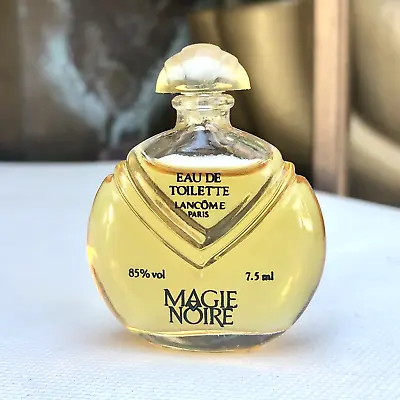 Vintage Original Formula MAGIE NOIRE Lancome EDT .25oz Mini Perfume Splash NOS • $39.99