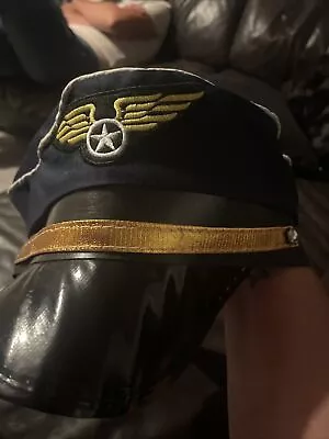 £5 • Buy Wicked Costumes Airline Pilot Hat