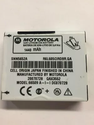 Motorola Snn5652a Oem Tested Battery For Motorola V710 E815 E816  • $6.92