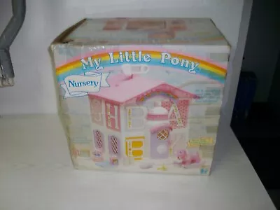 Vintage Hasbro My Little Pony Nursery Lullaby Play House In Original Box 1985 • $39.99