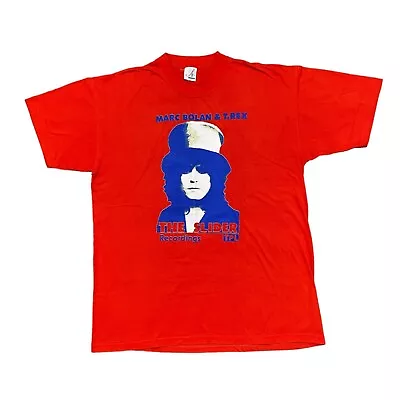 Vintage Marc Bolan T Rex Shirt Glam Rock Band T Shirts David Bowie Alice Cooper • $50