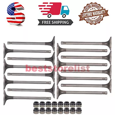 06D109611L 16pcs Engine Intake Valves & Exhaust Kit For Audi A5 A6 VW Jetta GOLF • $33.49