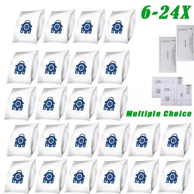 24 X Vacuum Cleaner Hoover Dust Bags+Filters For Miele C1 C2 Compact GN Type • £10.99