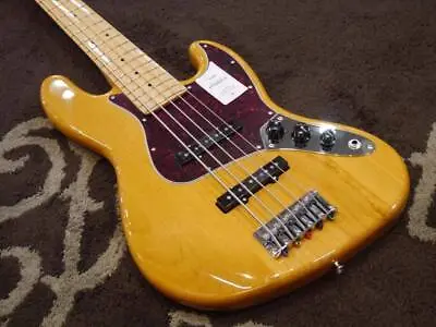 Fender  Japan Hybrid II Jazz Bass V Maple Fingerboard Vintage Natural • $2584.76