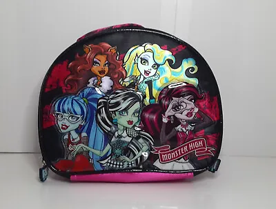 Monster High Lunch Bag Insulated School Snack Tote Heys Brand Zip Closure NWOT • $14.38