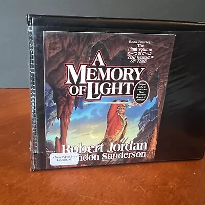 Robert Jordan A Memory Of Light Audio Book CD The Wheel Of Time Series Novel 14 • $35