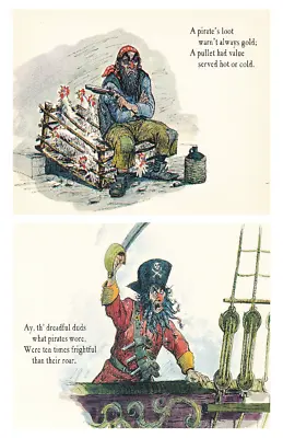 Disney Pirates Of The Caribbean Marc Davis Postcard Prints 8x10 FULL Set & Bonus • $64.99