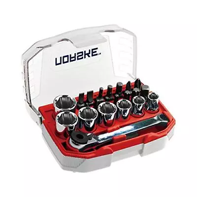 Tools Nibpi709 23pc Mini Ratchet Screwdriver Bit & Socket Set • $34.30