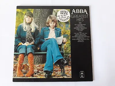 ABBA ‎– Greatest Hits  GATEFOLD VINYL ALBUM   Epic ‎– S EPC 69218    1976 UK • £14.99