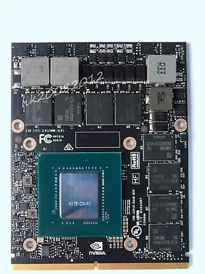 NVIDIA Quadro P4000 MXM GDDR5 8GB Graphics GPU Video Card N17E-Q3 DELL HP Lenovo • $216.75