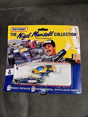 Matchbox Superfast Nigel Mansell Collection  Williams FW15C + Helicopter  Carded • $20.34