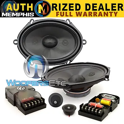 MEMPHIS PRX57C 5 X7  6 X8  COMPONENT SPEAKERS TWEETERS CROSSOVERS CAR AUDIO NEW • $179.99