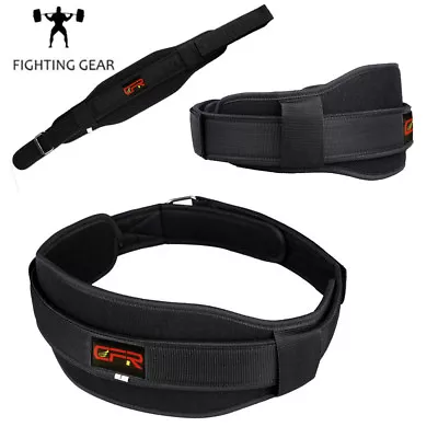 $12.87 • Buy Waist Support Belt Heavy Weight Lifting Lumbar Work Lower Back Strap Brace CFR