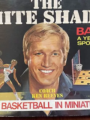 Vintage 1980 The White Shadow Bas-Ket Real Mini Basketball Game No. 166 Cadaco • $20