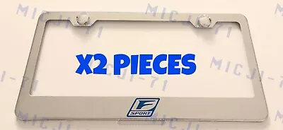 X2 Lexus Stainless Steel Chrome Mirror License Plate Frame Rust Free W/ Caps • $22.99