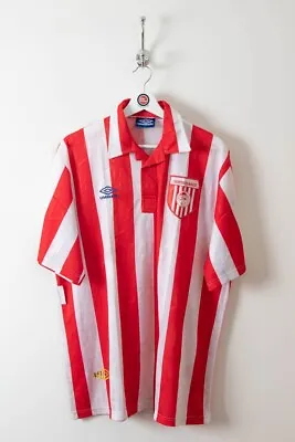 Olympiakos Football Shirt Home XL 1992 1993 Vintage Retro • £125