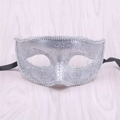 Masquerade Masks For Couple Venetian Woman Lace Men PP Cosplay Costume • £5.32