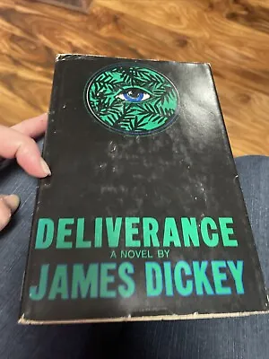 DELIVERANCE By James Dickey (1970 Hardcover) Book Club Edition W/Dust Jacket • $19.60