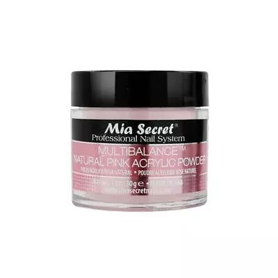 Mia Secret Acrylic Nail Powder Natural Pink Multi Balance 1oz - USA • $8.99