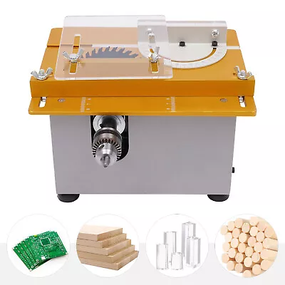 Precision Mini Table Saw Blade DIY Woodworking Bench Cutting Machine 13000RPM • $130.15