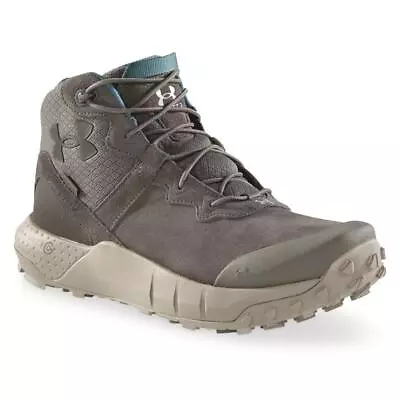 Under Armour  Men's  Micro G Valsetz Trek Mid Leather Waterproof Tactical Boots • $139