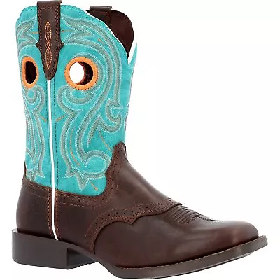 Durango® Westward™ Women's Hickory Turquoise Western Boot • $69.22