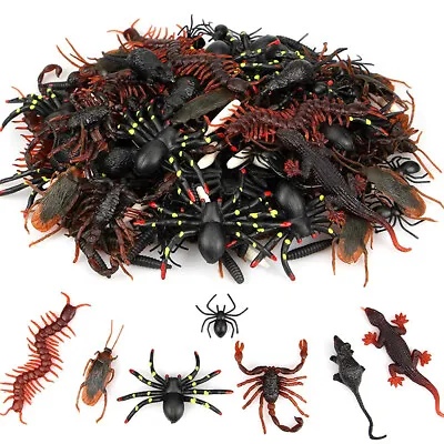 £2.25 • Buy Fake Bugs & Insects Prank Novelty Life Like Plastic Creepy Crawly Toy Trick