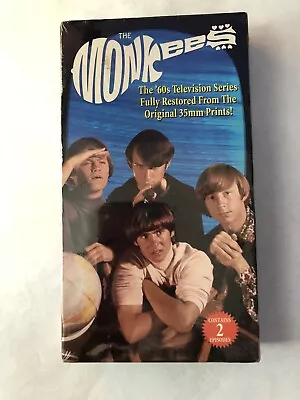 The Monkees VHS Contains 2 Episodes 60's TV Series Sealed • $12