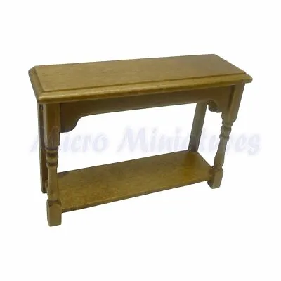 Dolls House Oak Side Table 1/12th Scale (00373) • $7.16