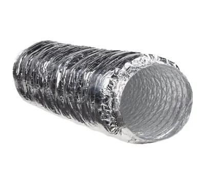£12.56 • Buy Hydroponics 10  Inch 250mm X 1m Fan Silencer Acoustic Noise Reducer Ducting Grow