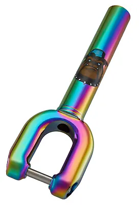 £23.99 • Buy Team Dogz Threadless Rainbow Neochrome Fat Scooter Forks For Pro Stunt Scooter
