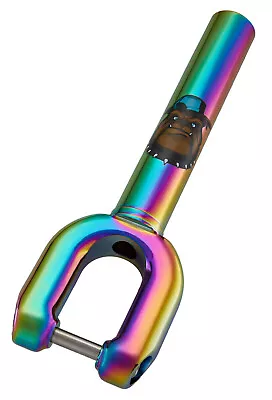 £23.99 • Buy Team Dogz Threadless Rainbow Neochrome Fat Scooter Forks For Pro Stunt Scooter