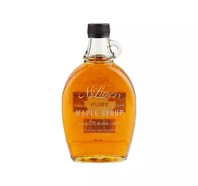 McLure's Medium Amber Grade A Maple Syrup (3) 12.5 Oz Containers Free Shipping • $39.95