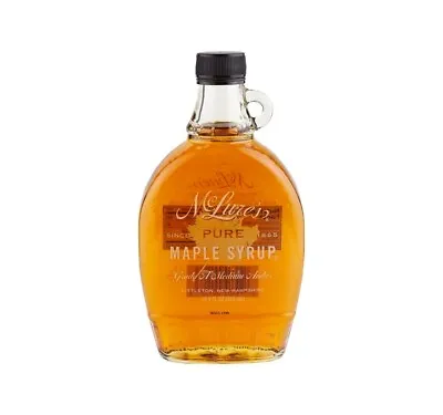 McLure's Medium Amber Grade A Maple Syrup (6) 12.5 Oz Containers Free Shipping • $69.95