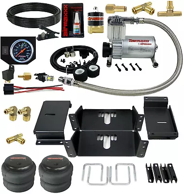 Rear Level Air Spring Kit With In Cab Control For 1968 - 96 Ford F100 F150 2wd • $417.05