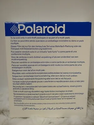 Polaroid Film 600 New In Box Unopened One Pack Of 10 Expired 07/2000 • $12