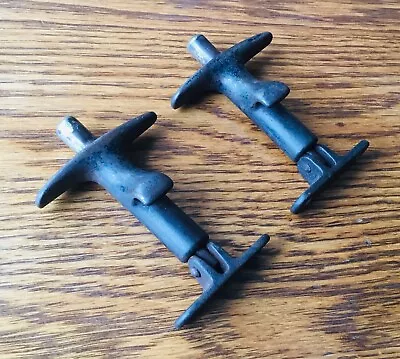 1920s 1930s HOOD LATCH HANDLES Vtg Antique Early Hooks • $125