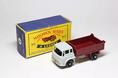 Matchbox Lesney MB 3 Bedford Tipper Truck - Rare C Box • £74.99