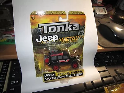 2016Tonka Metal Diecast Bodies Jeep Special Edition Wrangler - Black • $3.39