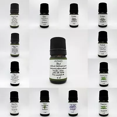  Essential Oils Blends Aromatherapy 100% Pure Oil Therapeutic Grade 5 Ml • $9.10